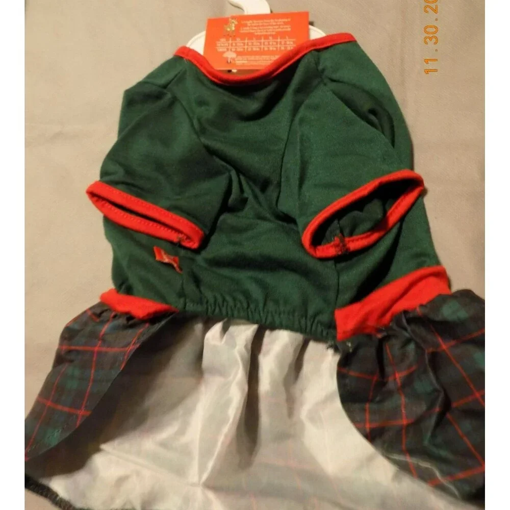 New dog pet Christmas Rudolph dress size small
